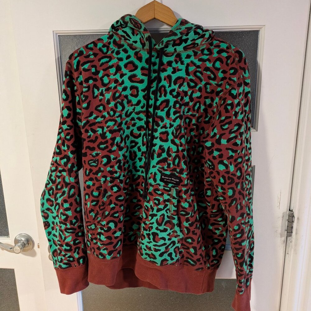 Raised by Wolves Hoodie leopard print